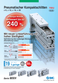 SMC Kompaktschlitten Serie MXH