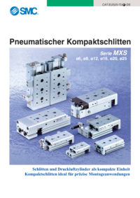 SMC Kompaktschlitten Serie MXS